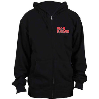 Iron Maiden Zipped Hoodie: No Prayer (Back Print)