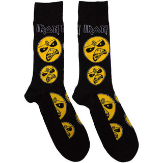 Iron Maiden Ankle Socks: Piece Of Mind (Black)