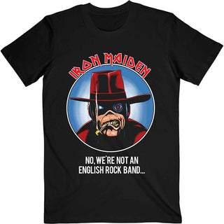 Iron Maiden T-Shirt: Not An English Rock Band