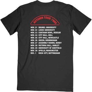 Iron Maiden T-Shirt: Autumn Tour 1980 (Back Print)