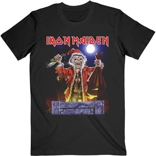 Iron Maiden T-Shirt: No Prayer For Christmas (Back Print)