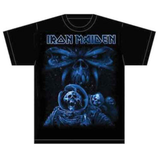 Iron Maiden T-Shirt: Final Frontier Blue Album Spaceman