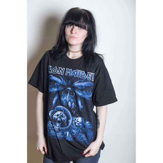 Iron Maiden T-Shirt: Final Frontier Blue Album Spaceman