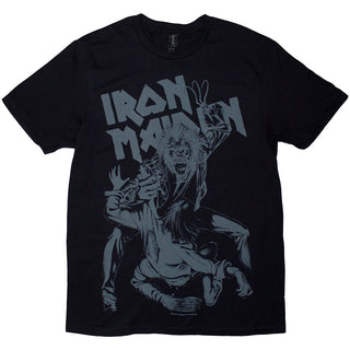 Iron Maiden T-Shirt: No Prayer Claw Jumbo Grey (Black)