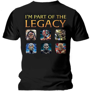 Iron Maiden T-Shirt: Legacy Beast Fight (Back Print)
