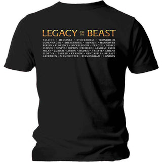 Iron Maiden T-Shirt: Legacy of the Beast Tour (Back Print)