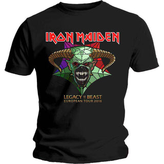 Iron Maiden T-Shirt: Legacy of the Beast Tour (Back Print)