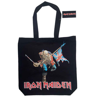 Iron Maiden Trooper Tote Bag With Zip