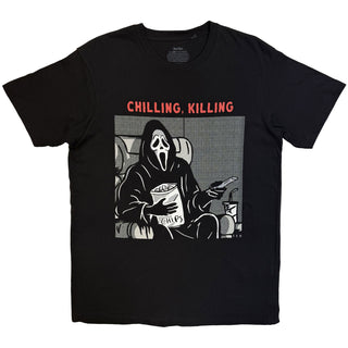 Ghostface T-Shirt: Chilling, Killing (Black)