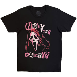 Ghostface T-Shirt: Who's Your Daddy? (Black)
