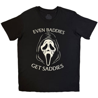 Ghostface T-Shirt: Even Baddies Get Saddies (Black)