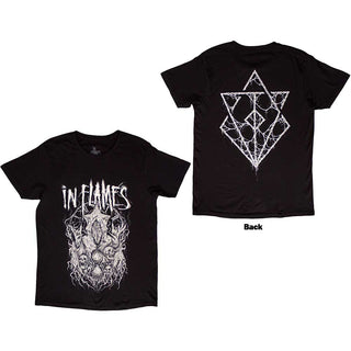 In Flames Unisex T-Shirt: Buried in Time (Back Print)