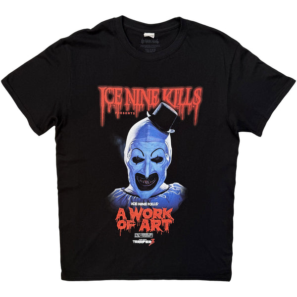 Ice Nine Kills A Work of Art Clown T-Shirt — Official Black – ATC