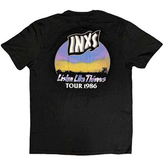 INXS T-Shirt: Listen Like Thieves Tour (Back Print)