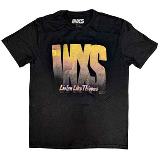 INXS T-Shirt: Listen Like Thieves Tour (Back Print)