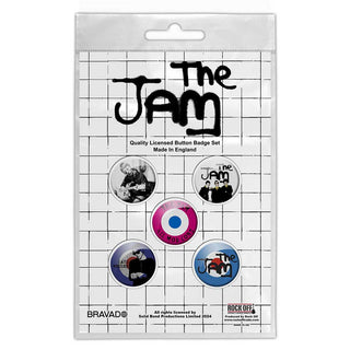 The Jam Button Badge Pack: All Mod Cons