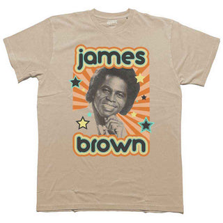 James Brown Unisex T-Shirt: Stars