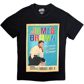 James Brown T-Shirt: Mr Dynamite (Black)