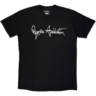 Jane's Addiction T-Shirt: Logo Mono (Black)