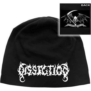 Dissection Unisex Beanie Hat: Logo/Reaper