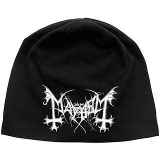 Mayhem Unisex Beanie Hat: Logo