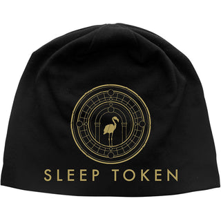 Sleep Token Beanie Hat: Even In Arcadia Crest JD Print (Black)