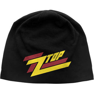 ZZ Top Beanie Hat: Logo JD Print (Black)