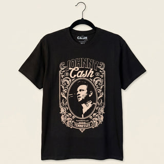 Johnny Cash Premium Carbon T-Shirt: Nashville (Black)