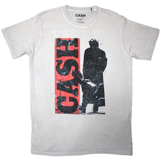 Johnny Cash T-Shirt: Bold Silhouette (Natural)