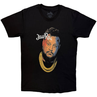 Jelly Roll T-Shirt: Gold Chain Photo (Black)