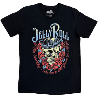 Jelly Roll T-Shirt: Skull Rose (Black)