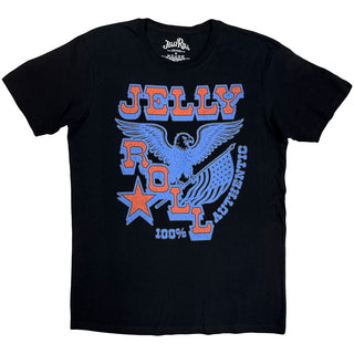 Jelly Roll T-Shirt: Eagle Flag (Black)