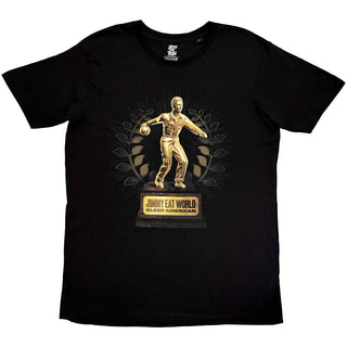Jimmy Eat World T-Shirt: Bleed American (Black) (Back Print)