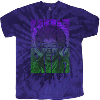 Jimi Hendrix T-Shirt: Swirly Text (Wash Collection)
