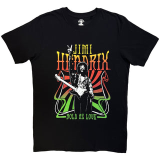 Jimi Hendrix T-Shirt: Bold As Love (Black)