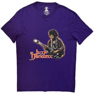 Jimi Hendrix T-Shirt: Halloween (Purple)