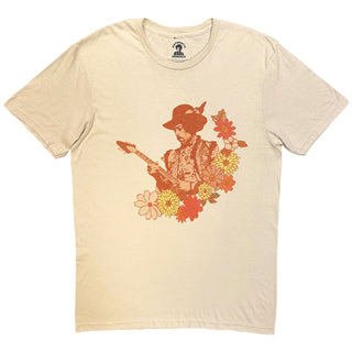 Jimi Hendrix T-Shirt: Spring (Sand)