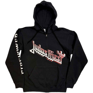 Judas Priest Zipped Hoodie: Firepower (Back Print)