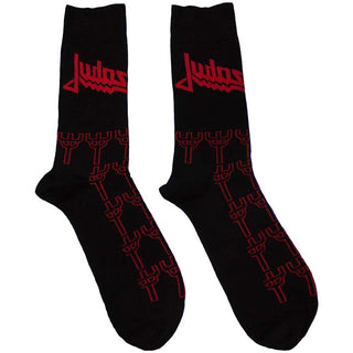 Judas Priest Unisex Ankle Socks: Trident Pattern