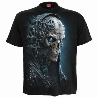 Spiral T-Shirt: Human 2.0 (Black) (Back Print)