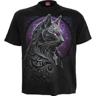 Spiral T-Shirt: Celtic Whiskers (Black)