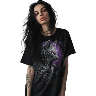 Spiral T-Shirt: Celtic Whiskers (Black)