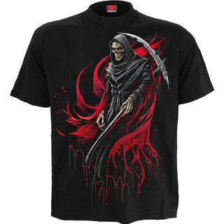 Spiral T-Shirt: Screaming Death (Black) (Back Print)