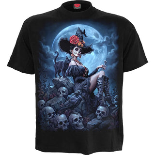 Spiral T-Shirt: Night Of The Dead (Black)