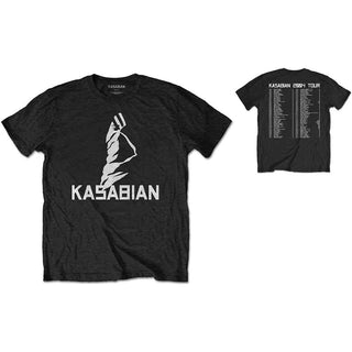 Kasabian T-Shirt: Ultra Face 2004 Tour (Back Print)