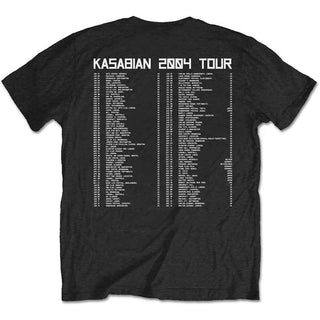 Kasabian T-Shirt: Ultra Face 2004 Tour (Back Print)