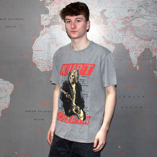 Kurt Cobain Stone Wash T-Shirt: Collage