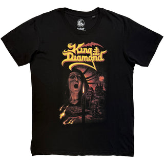 King Diamond T-Shirt: Fatal Portrait Collage (Black)