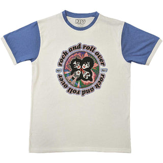 KISS Ringer T-Shirt: Rock and Roll Over