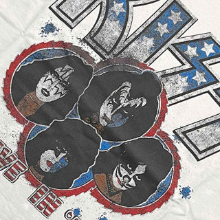 KISS Ringer T-Shirt: Alive in '77
